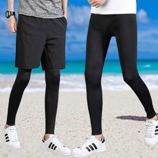 남자 남성 여름 수영복 워터파크 서핑 레깅스 슈트 래쉬가드