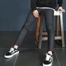 男款內刷毛彈力牛仔褲