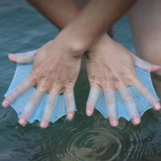 손물갈퀴 아쿠아 물갈퀴 M 개구리 개구리손 스노쿨링용품 l 오리손 물갈퀴