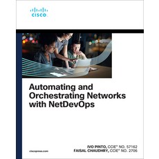 (영문도서) Automating and Orchestrating Networks with Netdevops Paperback, Cisco Press, English, 9780137997282