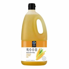 청정원 참빛고운옥수수유1.8L, 1.8L, 26개