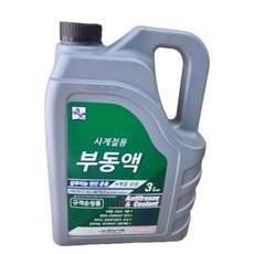 말표 사계절용 부동액(녹색) 3L, 1개
