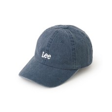 매장정품 리 LEE 스몰 트위치 로고 피그먼트 볼캡 블루 LE2403CA02BL 190777, FREE