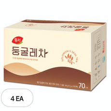 동서 둥굴레차 구수한 현미 블렌딩 티백 50개입, 4개, 70개입