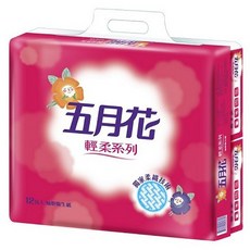【文具通】五月花 輕柔 抽取式 衛生紙 1包/110抽 P1040104, 1箱, 整箱 6袋72小包 僅限宅配, 72個裝