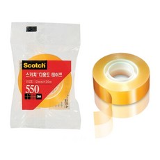 리필 리필 (1개입) 3M 다용도테이프 550R12X20 스카치 1인치, 개 (1개입)