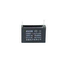CBB61F 선풍기 콘덴서 모터 커패시터 에어컨 실외기 환풍기 기동콘덴서 AC450V 1.2uF(단자형), 1개, CBB61F-1.2uF