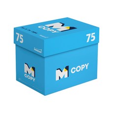 엠카피 복사용지 75g, A4, 2500매