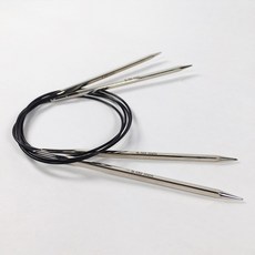 노바 큐빅 줄바늘 80cm/니트프로/손뜨개/프랜즈얀, 8.0mm, 1개