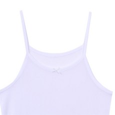 시원한 촉감 여아 인견 끈런닝 주니어속옷 여아나시 주니어나시 어린이속옷