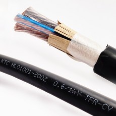 3사 전선 케이블 TFR-CV 2.5sq x 3C 1m단위 재단, 1개