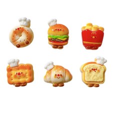 빵집 빵모형 데코덴 부자재 꾸미기 파츠, 1개, 감자튀김