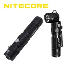 Nitecore 나이트코어 MT21C 1000루멘 손전등 후레쉬 작업등 90도 회전, 블랙, 1개
