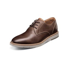 Florsheim 남성용 Viso 플레인 토 옥스포드 Brown Crazy Horse 352536