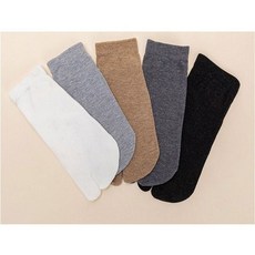 남성 발가락양말 중목 타비 양말 2개입