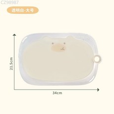 【5787人收藏】所物菜板切水果砧板塑料防黴迷你分類嬰兒家用小菜板寶寶輔食專用, 1個, 【白色】,小號1章
