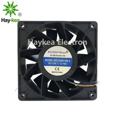 냉각 팬 서버 12038 12CM DC 12V 2.70A 120*120*38mm PMW RZ1238H12B