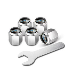 밸브캡 액세서리 장식 캡 금속 에어캡 마개 밸브 커버, 지리, 1개