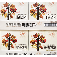 둘이 함께 먹는 매일견과 20G, 1.2kg (60개입) × 1개, 1개