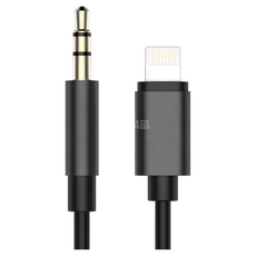 JS購物 lightning轉3.5公頭音頻線 iPhone 7/8 Plus/X/XS 車載AUX連接線 蘋果汽車音響, 1個
