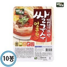 [백제] 기름에 튀기지 않은 쌀국수 얼큰한맛 10봉, 1개, 92g