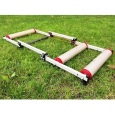 자전거 타기 플랫폼 산악 롤러 균형 자동차 실내 접이식 무음 피트니스 훈련, 3. 노란색, 1개