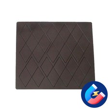 요기팜 간편하게 붙이는 가베 DIY 자석 시트지 칠판 마름모 패턴, 1개