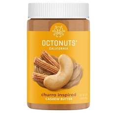 OCTONUTS 樹薯脆片風味腰果醬, 1個, 454g