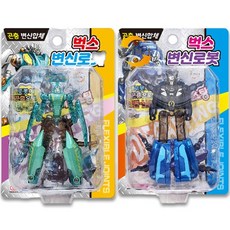 다이캐스팅 곤충 변신합체 2in1 벅스 변신로봇, 랜덤발송, 1개