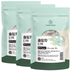 국내산 곰솔잎 솔잎차 티백망 HACCP 인증, 2g, 50개입, 3개