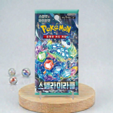 (국내배송) 포켓몬 카드 TCG 스칼렛 & 바이올렛 확장 스텔라미라클, 4개, 팩