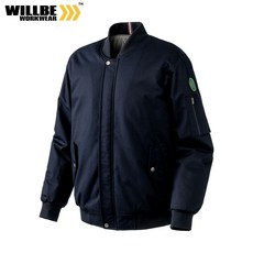윌비 네이비 시보리점퍼 작업복 작업복점퍼 회사단체복 PR704
