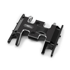 Treal Axial SCX24 스키드 플레이트 알루미늄 7075 CNC 가공 1/24 SCX24 데드볼트 C10 베티 지프 (블랙)