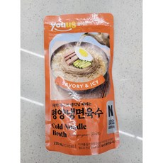 미디엄 평양냉면 육수, 10개, 230ml, 10개