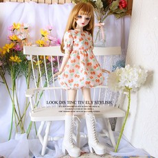 60cm 구체관절 인형 옷 의상 소품, 2.  옷/ 신발, 6, 1개