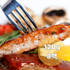 [DBM] [재구매율best] 정통 함박스테이크, 8개, 120g