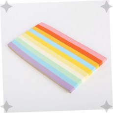 파스텔 컬러 별 종이 접기 재료 10종 DIY 수공예 취미 활동 메시지 카드, 상세페이지 참조, 상세페이지 참조
