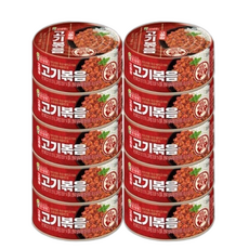 롯데햄 고추장 고기볶음, 10개, 80g