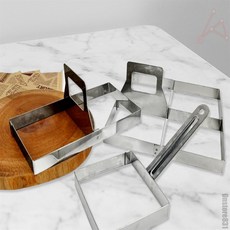 일상발견 식빵틀 제과제빵용품 사각빵틀 사각틀 제빵기구, 2구