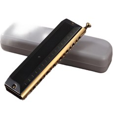 크로매틱 초보자용 연주용 폴리포니 기능 성능 연습용, 1개, 아테네스블랙 12홀, 기본 모델명/품번