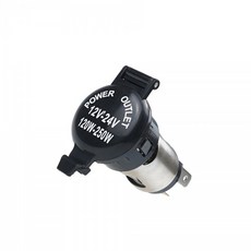 (COMS) 차량용 제작용 시거잭 소켓 1구/BB807/12V-24V BB807, 1개, 1구