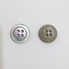 유화 화산송이 항균 기능성 각테 단추 11.5mm 10개 19컬러, 11 그린