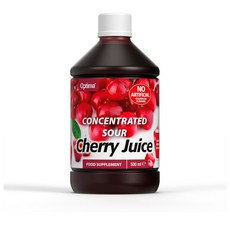 Optima Sour Cherry Juice Concentrate 옵티마 사워 체리 주스 농축액 500ml 영국산, 1개