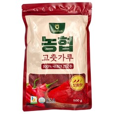 [농협] 함평 나비골농협 국산 고춧가루 (보통맛), 500g, 1개