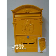 永利家飾精緻鍛鐵信箱 居家佈置擺飾 民宿風格 打造獨特門面, 1個