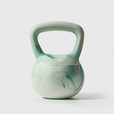 매력상점 캐틀벨 소프트 홈트 케틀벨 커틀벨 웨이트, 1개, 1kg, 청등그린 6kg 14LB