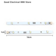 【GE】1pcs 16cm 냉동고 라이트 바 LED 스트립 RONGSHENG/HISENSE E349766 MDDZ 162A 1629348 DC12V 2W