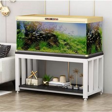 어항 수조 받침대 원목 어항받침대 가정용 선반, 1개