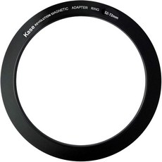 Kase Revolution 마그네틱 스텝업 필터 링 어댑터 (49-82mm), 52-72mm