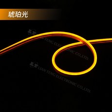 LIAN TENG LED藍光燈條，柔軟可彎曲，節能省電，室內外裝飾適用, 黃色的, 1個